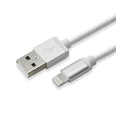 Sbox IPH7S USB-iPhone 7 Lightning 1,5m ezüst töltőkábel