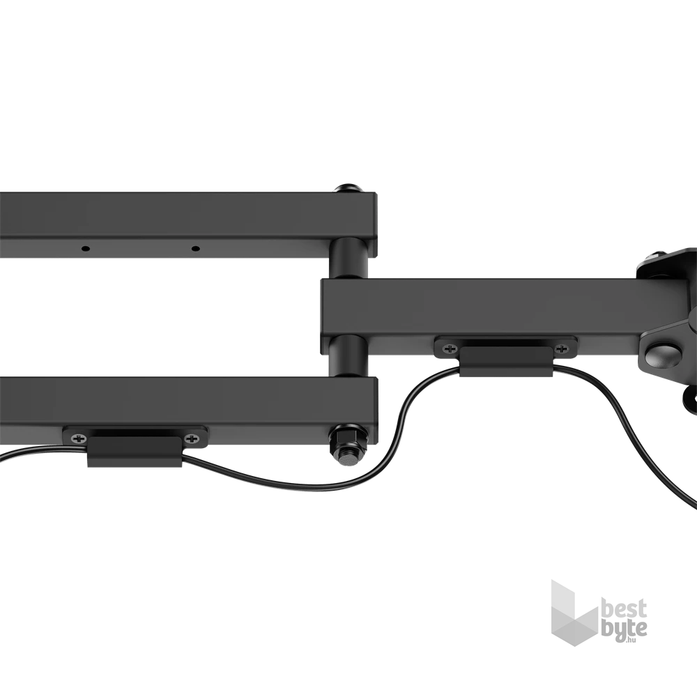 Sbox LCD-223-2 13"-43" dönthető, forgatható fali konzol