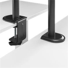 Sbox LCD-352/2-2 17"-32" dönthető, forgatható asztali dual monitor tartó konzol