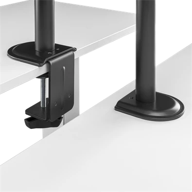 Sbox LCD-352/2-2 17"-32" dönthető, forgatható asztali dual monitor tartó konzol