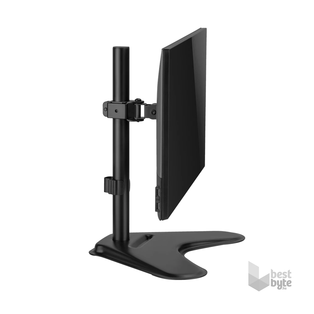 Sbox LCD-F012-2 17"-32" dönthető, forgatható asztali monitor tartó konzol
