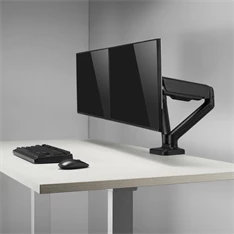 Sbox LCD-S024-2 17"-32" dönthető, forgatható asztali dual monitor tartó konzol