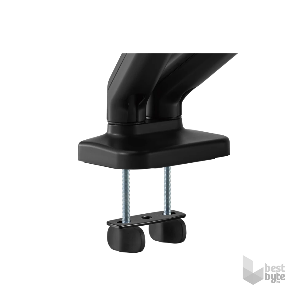 Sbox LCD-S024-2 17"-32" dönthető, forgatható asztali dual monitor tartó konzol