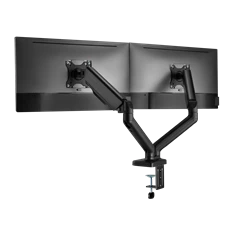 Sbox LCD-S024-2 17"-32" dönthető, forgatható asztali dual monitor tartó konzol