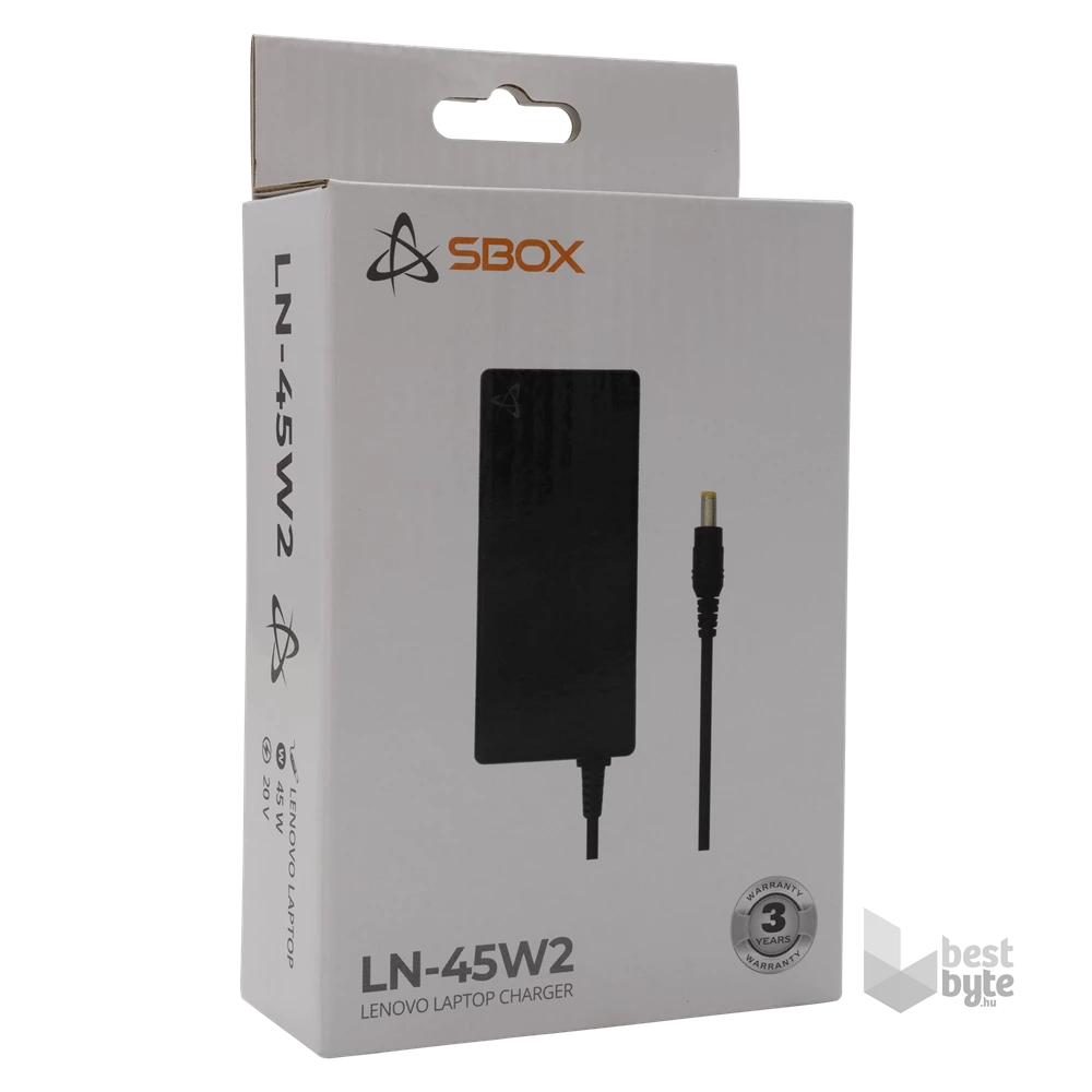 Sbox LN-45W2 Lenovo laptopokhoz töltő adapter