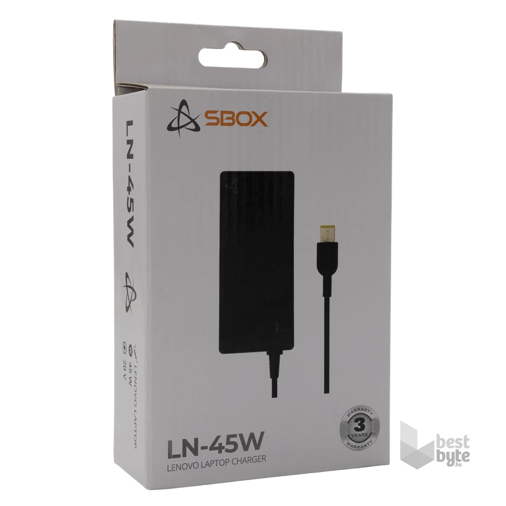 Sbox LN-45W Lenovo laptopokhoz töltő adapter