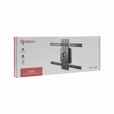 Sbox PLB-1246F 37"-80" 360° elfogatható TV fali konzol