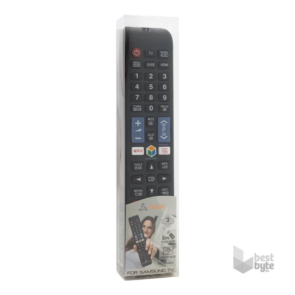 Sbox RC-01401 Samsung TV távirányító