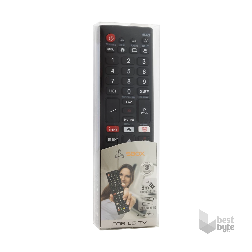 Sbox RC-01403 LG TV távirányító