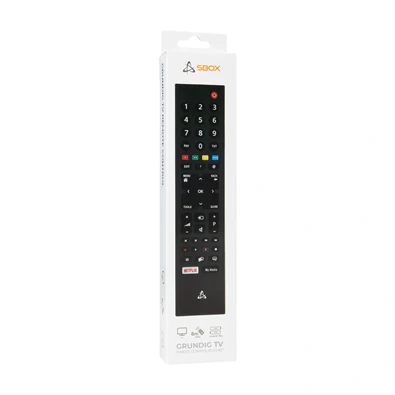 Sbox TV távirányító GRUNDIG készülékhez (elemek nélkül)