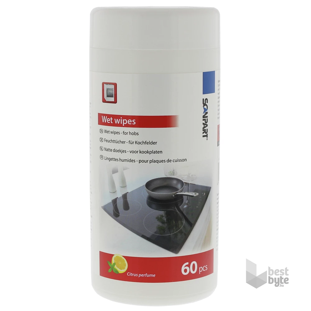 Scanpart 1110000037 sütőhöz 60 db-os nedves törlőkendő