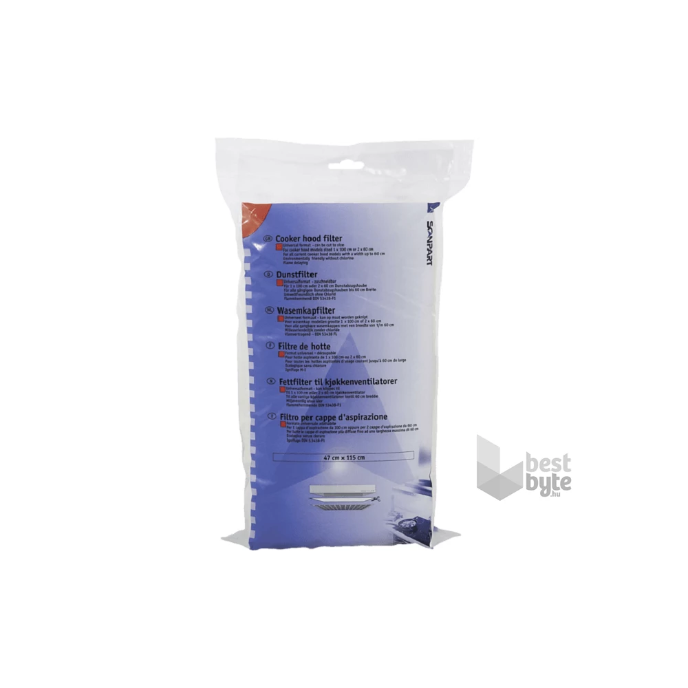 Scanpart 1530024760 470-570mm 2db-os univerzális zsírszűrő készlet