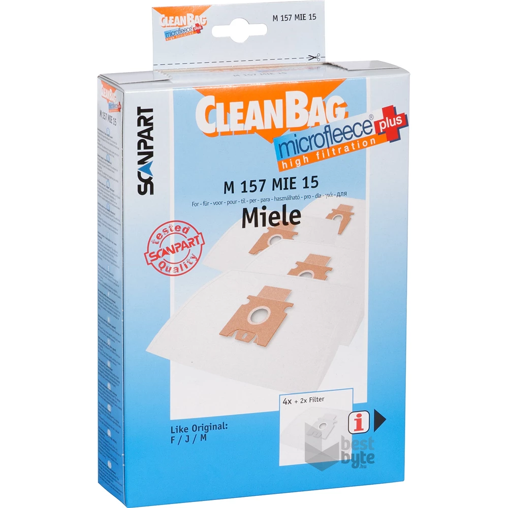 Scanpart 2682226157 M 157 MIE 15 - Miele S 300-500-700 porzsák