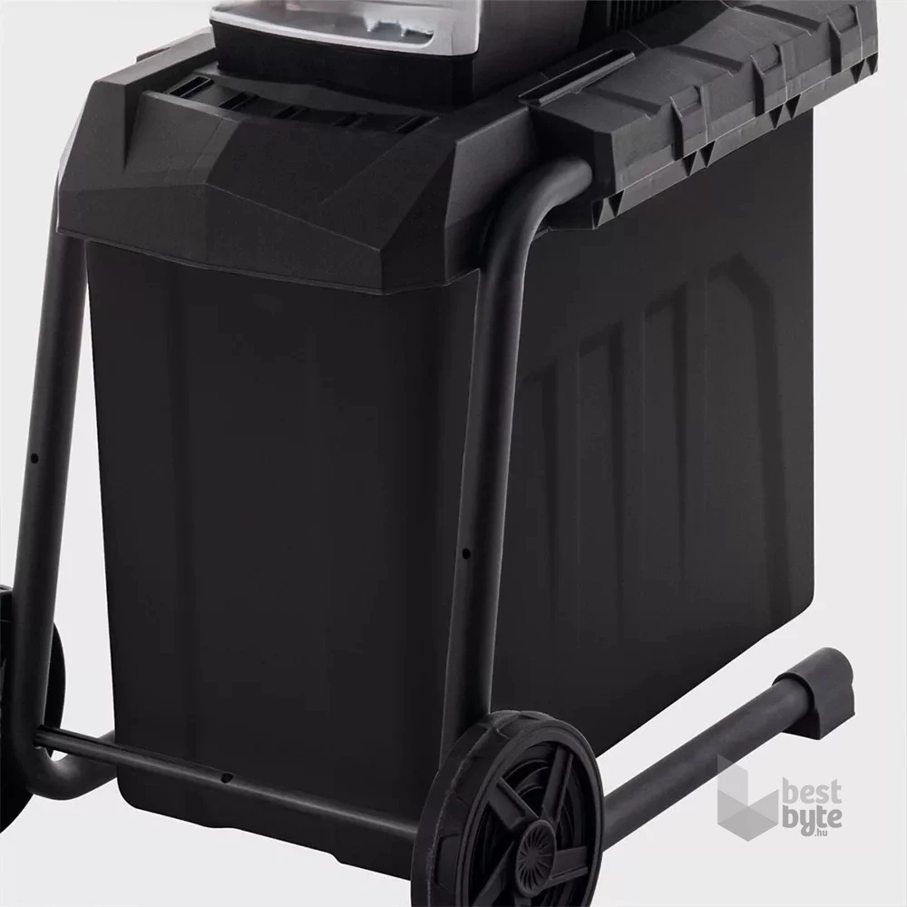 Scheppach GS 70 - 2800 W elektromos hengeres ágaprító gyűjtőedénnyel