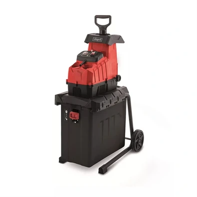 Scheppach GS 70 - 2800 W elektromos hengeres ágaprító gyűjtőedénnyel