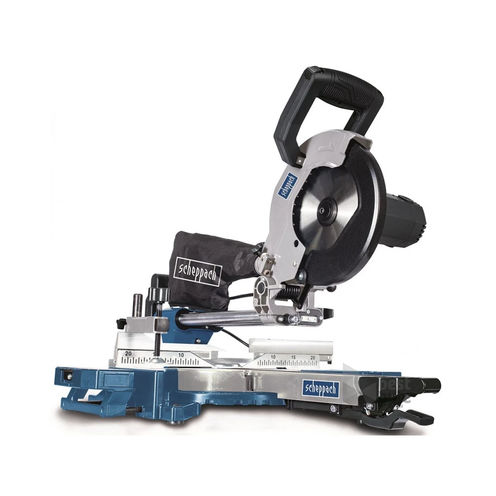 Scheppach HM 90 MP - kétsebességes multifunkciós, fűrész húzófunkcióval, lézerrel gérvágó
