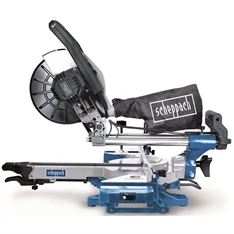 Scheppach HM 90 MP - kétsebességes multifunkciós, fűrész húzófunkcióval, lézerrel gérvágó
