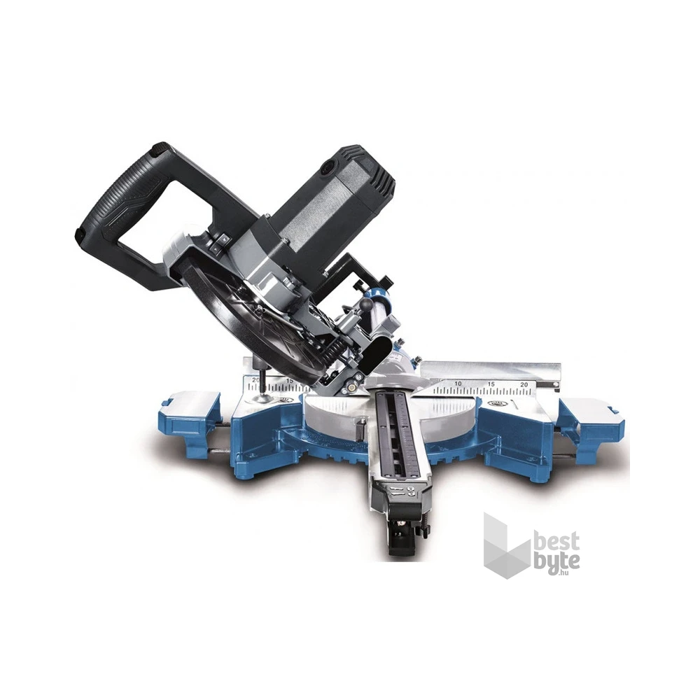 Scheppach HM 90 MP - kétsebességes multifunkciós, fűrész húzófunkcióval, lézerrel gérvágó