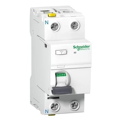 Schneider A9Z21225 analóg 2P 25A 30mA A-típus 1.5kA Acti9 iID áram-védőkapcsoló