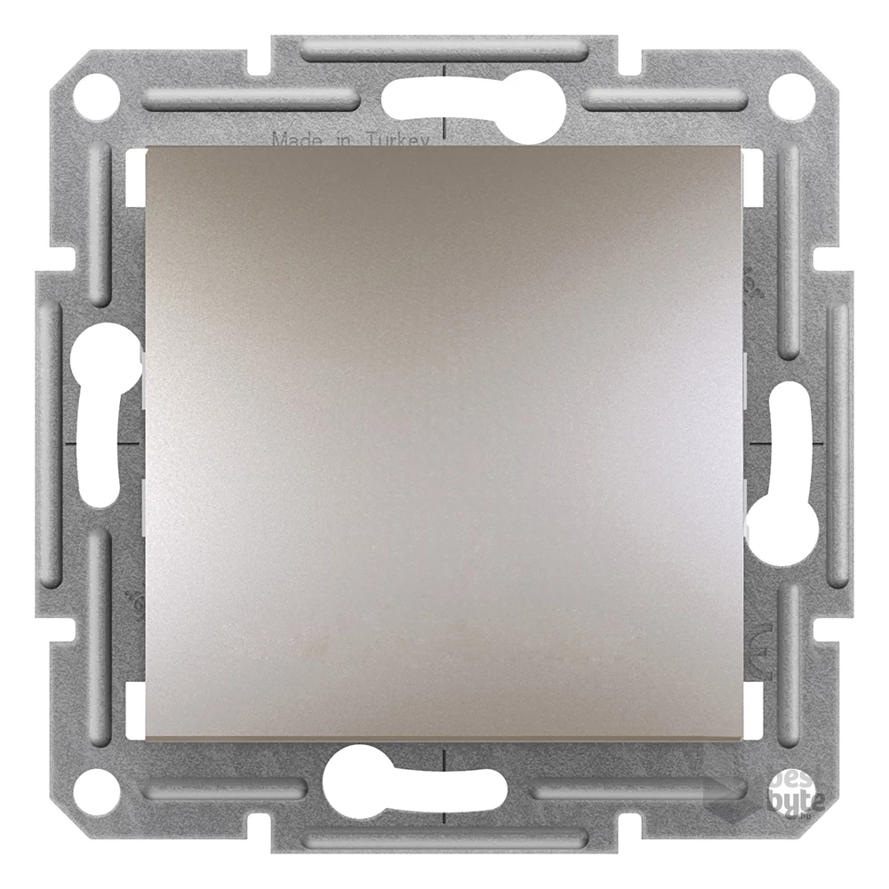 Schneider EPH0400169 ASFORA rugós bekötésű bronz váltókapcsoló