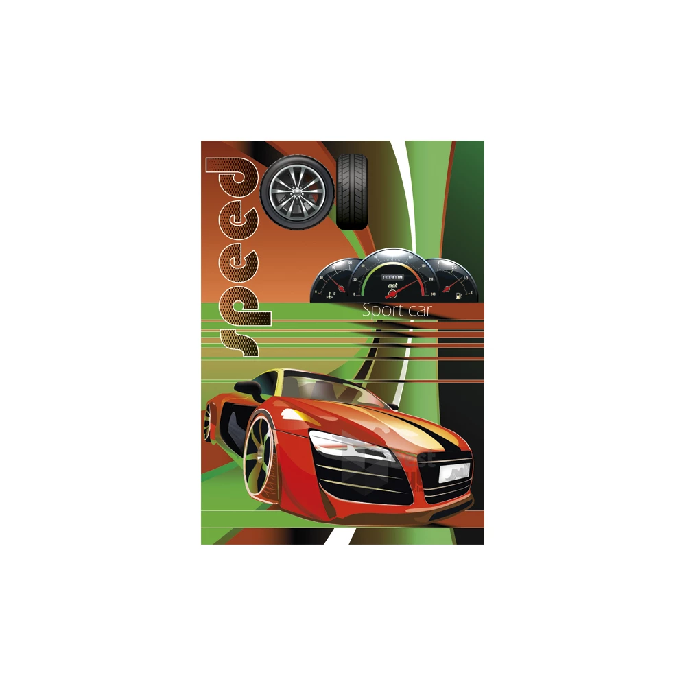 IRIS A4 irattartó mappa, különböző színekben és mintákkal, 230x315 mm