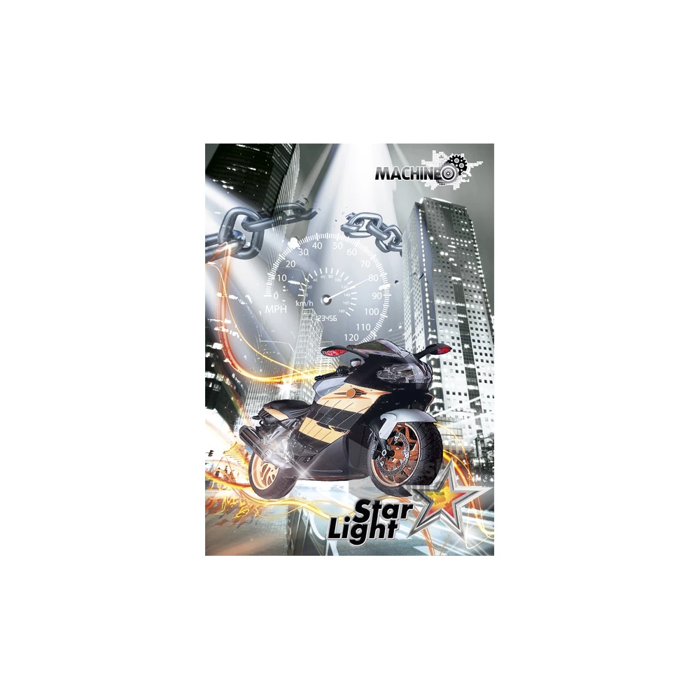 IRIS A4 irattartó mappa, különböző színekben és mintákkal, 230x315 mm