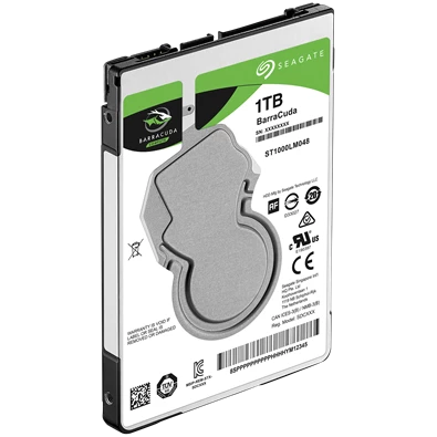 Seagate Barracuda 2,5" 1000GB belső SATA III 5400RPM 128MB notebook winchester