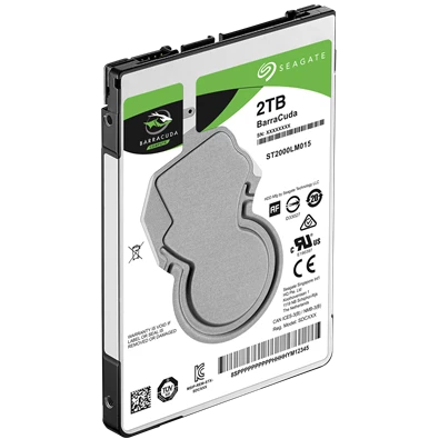 Seagate 2TB belső SATA III 5400RPM 128MB notebook winchester