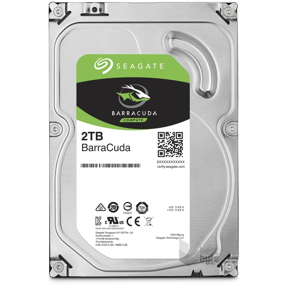 Seagate Barracuda 3,5" 2000GB belső SATAIII 7200RPM 256MB winchester