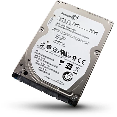 Seagate Laptop  2,5" 500GB belső SATA III 5400rpm 64MB (ST500LM000) notebook SSHD Hybrid winchester