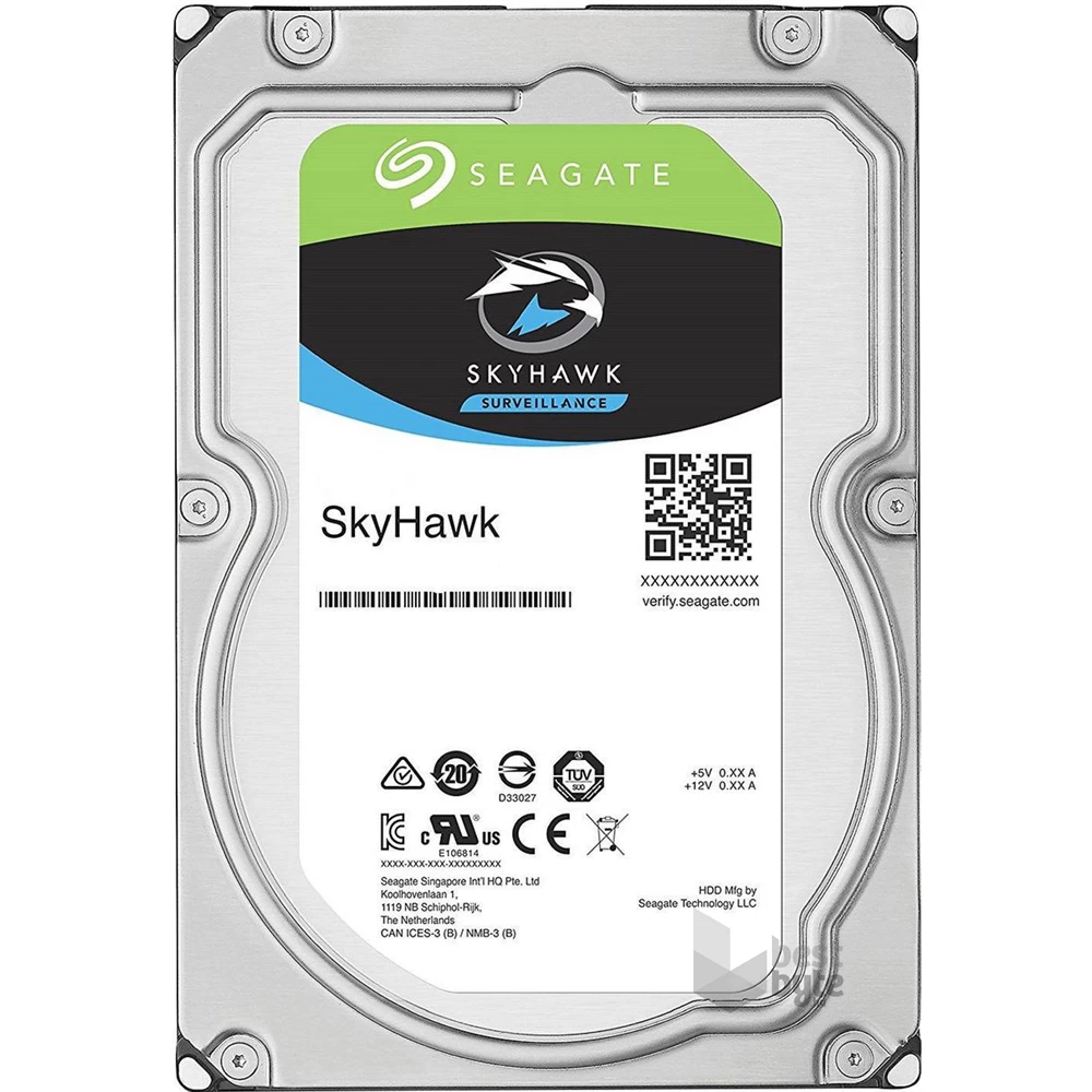 Seagate SkyHawk 3,5" 8000GB belső SATA III 7200RPM 256MB winchester