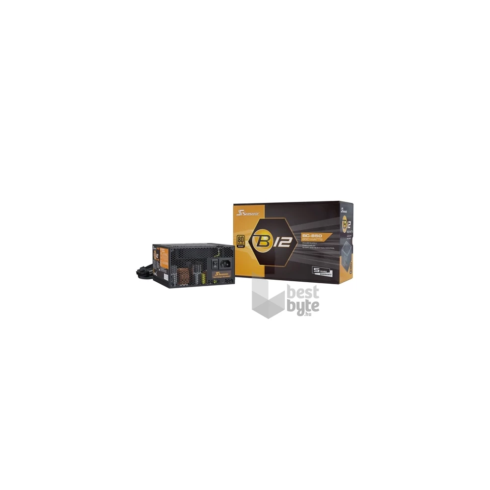 Seasonic B12 BC ATX gaming tápegység 850W 80+ Bronze BOX