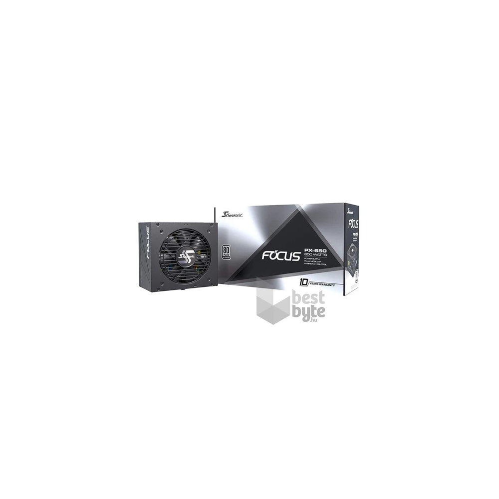 Seasonic Prime PX ATX gaming tápegység 650W 80+ Platinum BOX