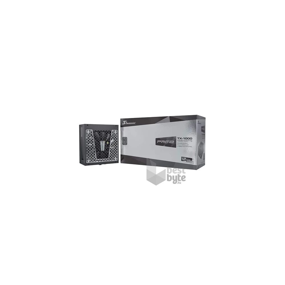Seasonic Prime TX ATX gaming tápegység 1000W 80+ Titanium BOX
