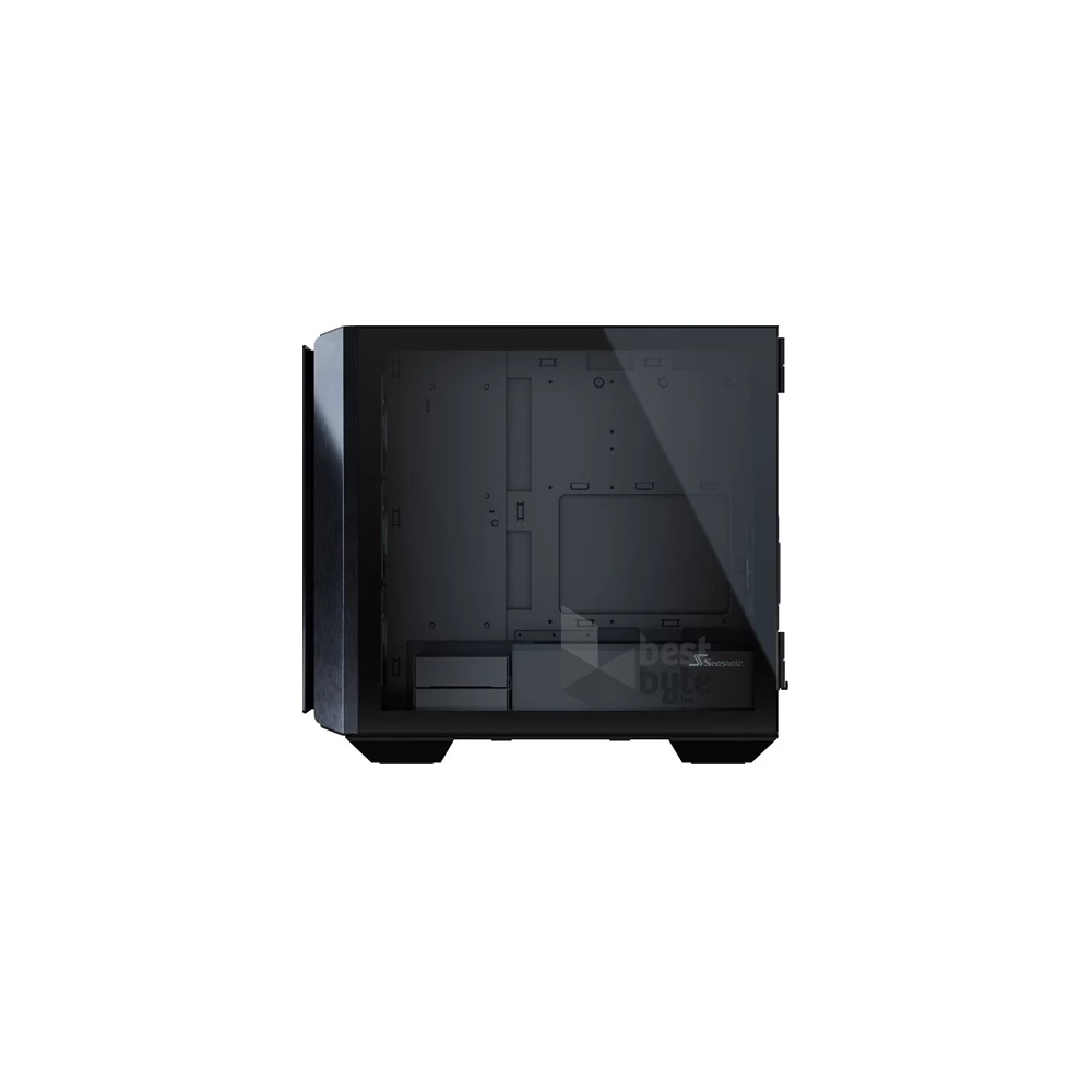 Seasonic Synchro Q704 650W Mid Tower számítógépház fekete