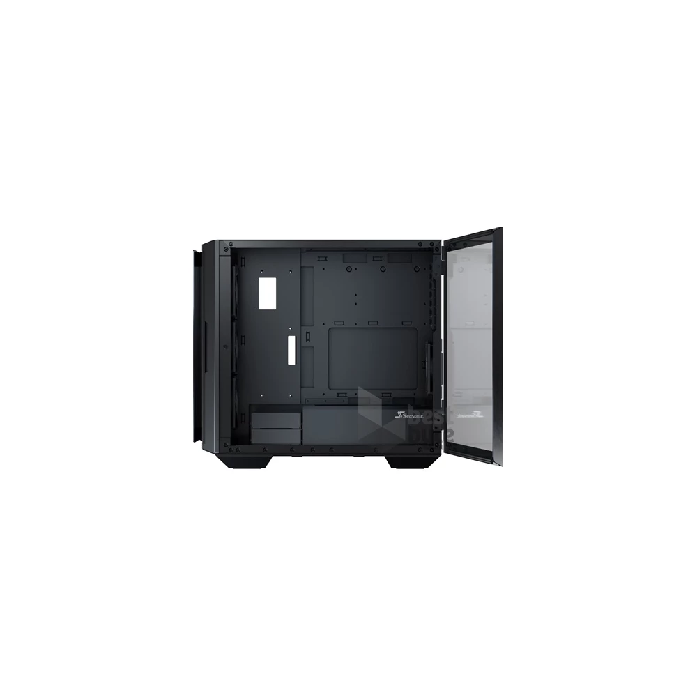 Seasonic Synchro Q704 650W Mid Tower számítógépház fekete
