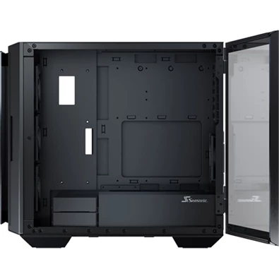 Seasonic Synchro Q704 650W Mid Tower számítógépház fekete