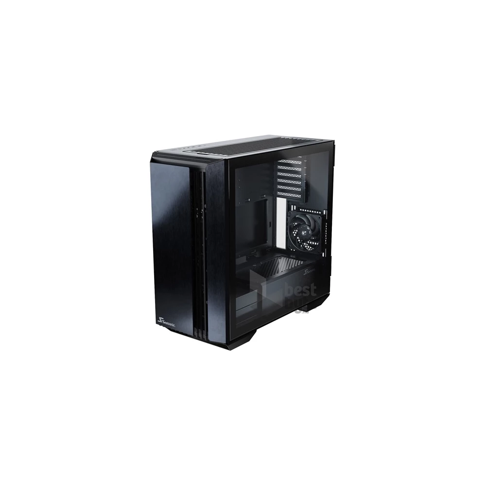 Seasonic Synchro Q704 650W Mid Tower számítógépház fekete