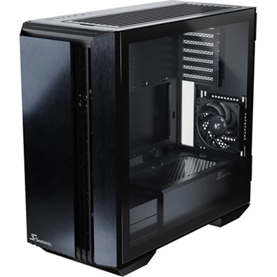 Seasonic Synchro Q704 650W Mid Tower számítógépház fekete