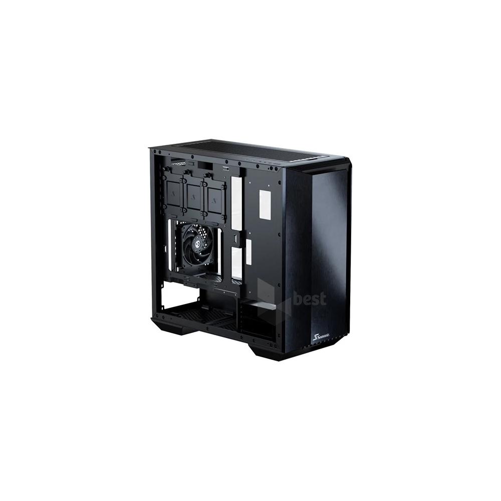 Seasonic Synchro Q704 650W Mid Tower számítógépház fekete