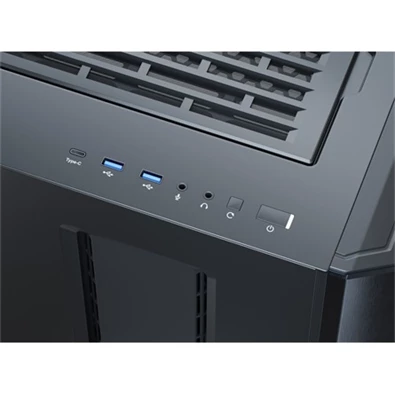 Seasonic Synchro Q704 650W Mid Tower számítógépház fekete