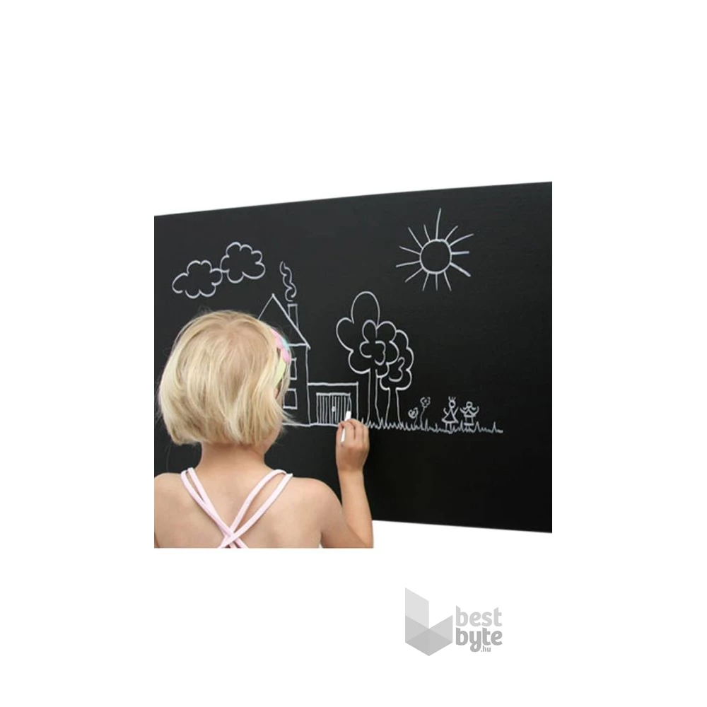 Securit Stanger 45x200cm írható öntapadó fekete fólia