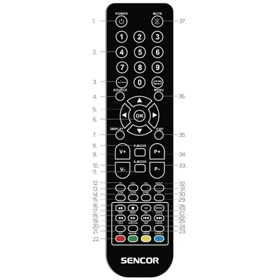 Sencor 16" SLE 1660M4 HD ready LED TV