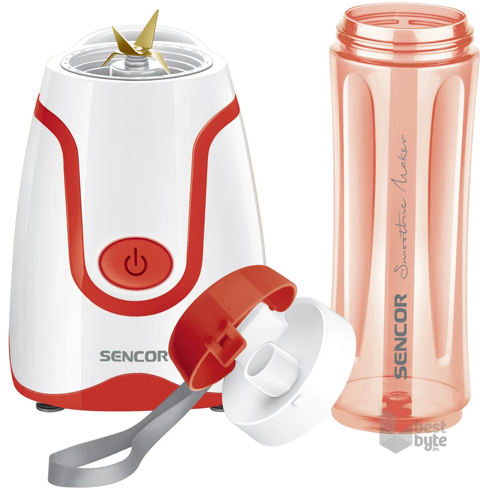 Sencor SBL 2114RD 0,6L piros smoothie készítő