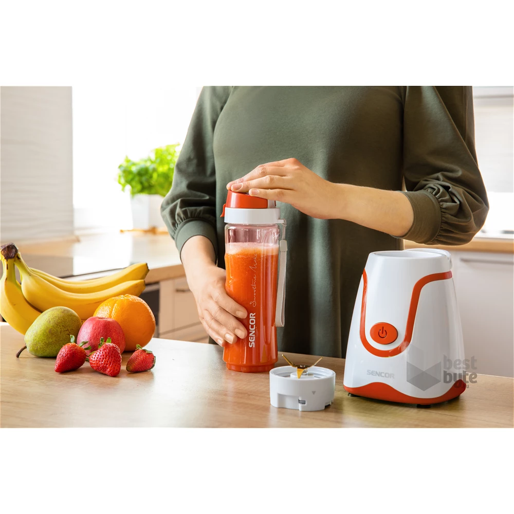 Sencor SBL 2114RD 0,6L piros smoothie készítő