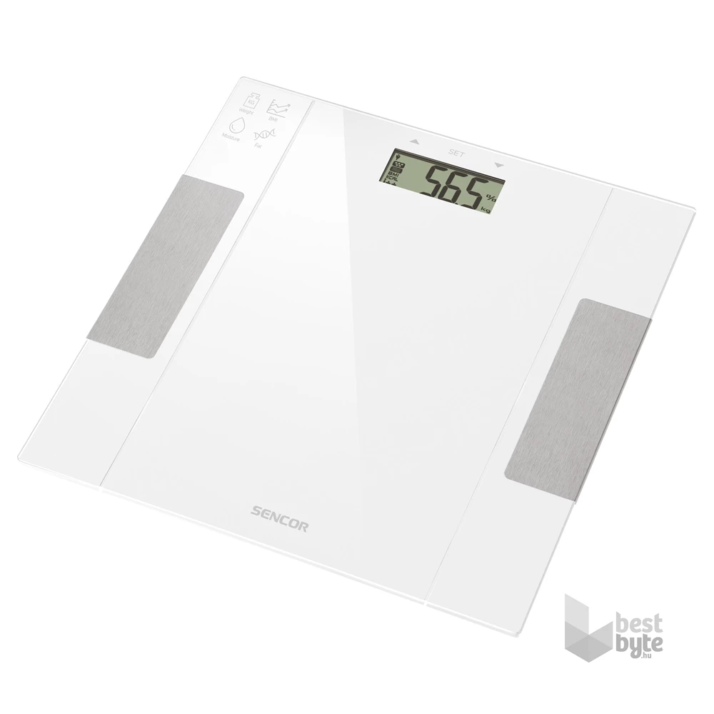 Sencor SBS 5051WH fehér fitnesz személymérleg