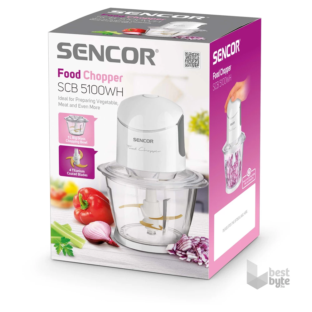 Sencor SCB 5100WH-EUE3 1L fehér aprító