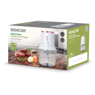Sencor SCB 9000WH 0,5L fehér akkumulátoros aprító