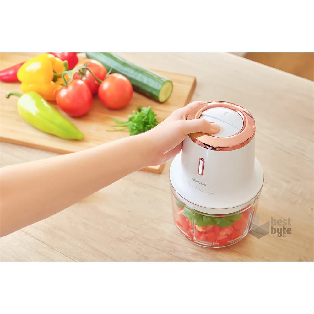 Sencor SCB 9000WH 0,5L fehér akkumulátoros aprító