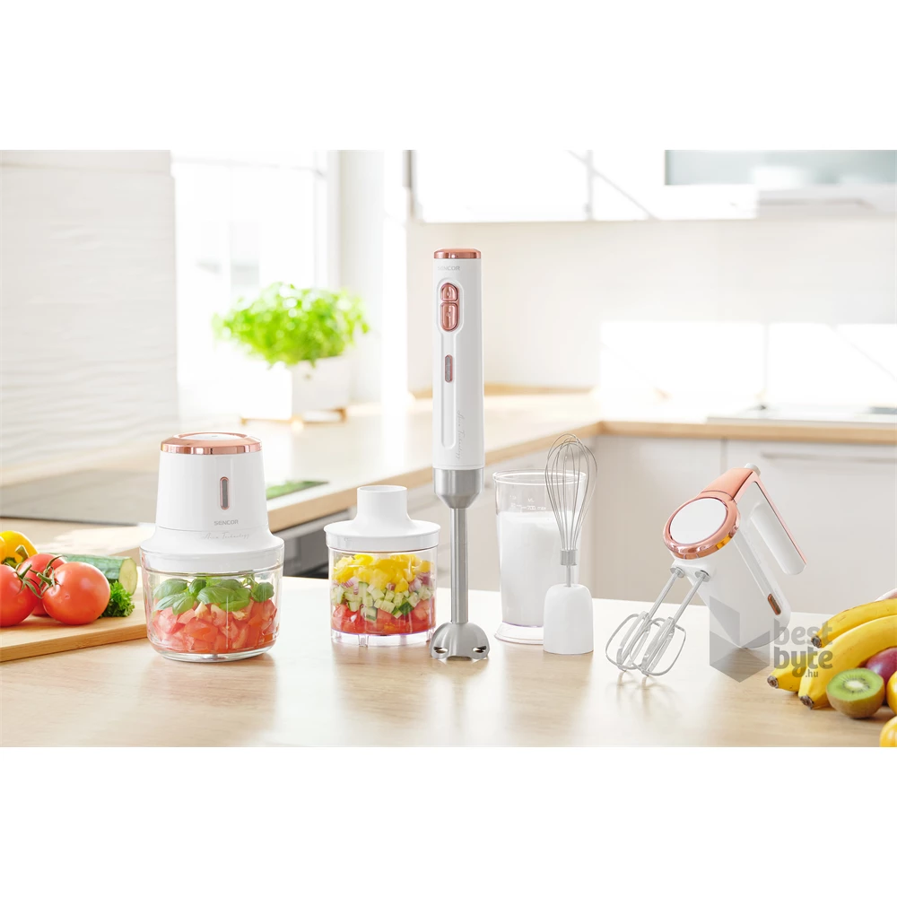 Sencor SCB 9000WH 0,5L fehér akkumulátoros aprító